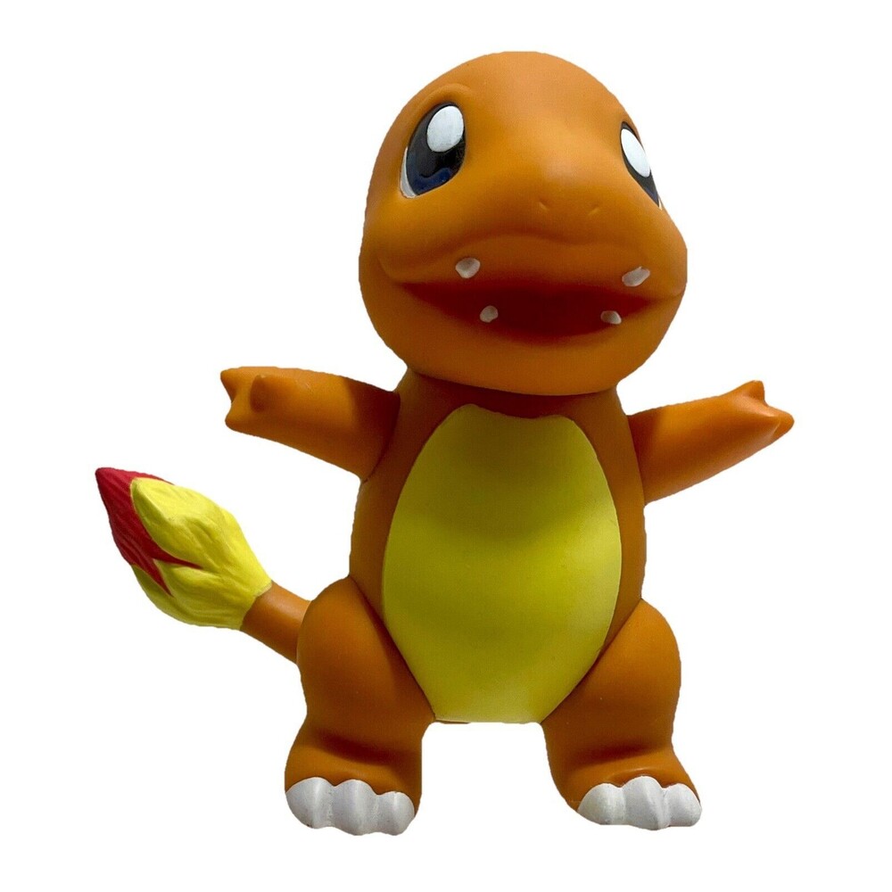 Vintage Pokemon TOMY Monster Mini Action Figurine Charmander Nintendo Toy EUC - Picture 2 of 8